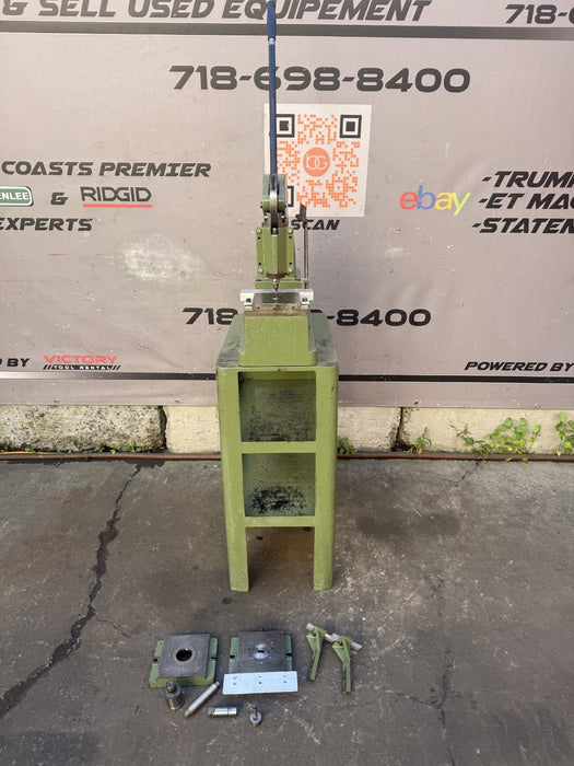 Di-Acro #2 Punch Press With Stand and Extras.  Great Shape.