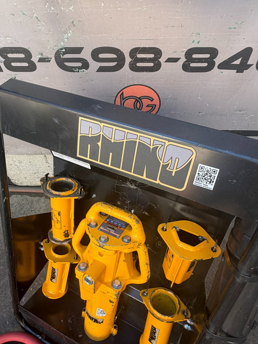 Rhino PD-55 Air Pneumatic Post Driver Pounder Hammer Stanley  Great Condition
