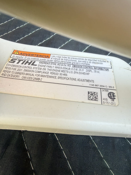 Stihl MS 201C Chainsaw Read Description