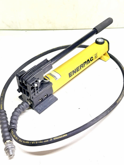 Enerpac P392 Two-Speed Hydraulic Hand Pump 700 Bar 10,000 PSI.  Works Great.