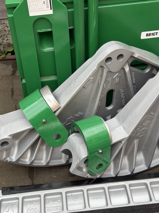 GREENLEE 881CT CAM TRACK Conduit Pipe Bender 2-1/2-4" EMT RIGID IMC, PUMP, TABLE