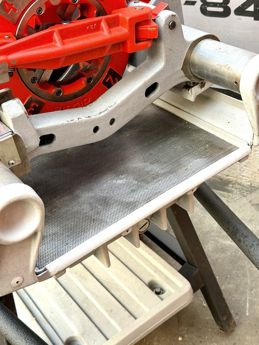 Ridgid 1224 Threader Pipe Threading Machine 1/2 to 4” 714 ,711 Dies Tested  MINT