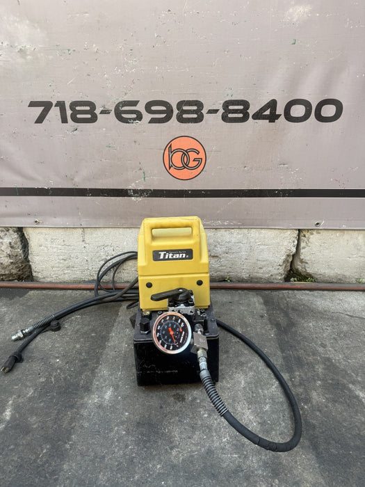 Enerpac Double  Acting PUJ3309B Electric Hydraulic Pump 10000psi 115V 1PH