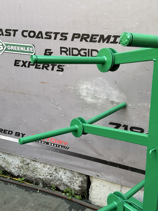 GREENLEE 910 9 SPOOL WIRE DISPENSER ASSEMBLY CART #3