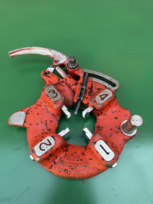 Ridgid 815A Self-Opening Die Head Pipe Threader 1-2 inch Teeth.  7/9/26 #2