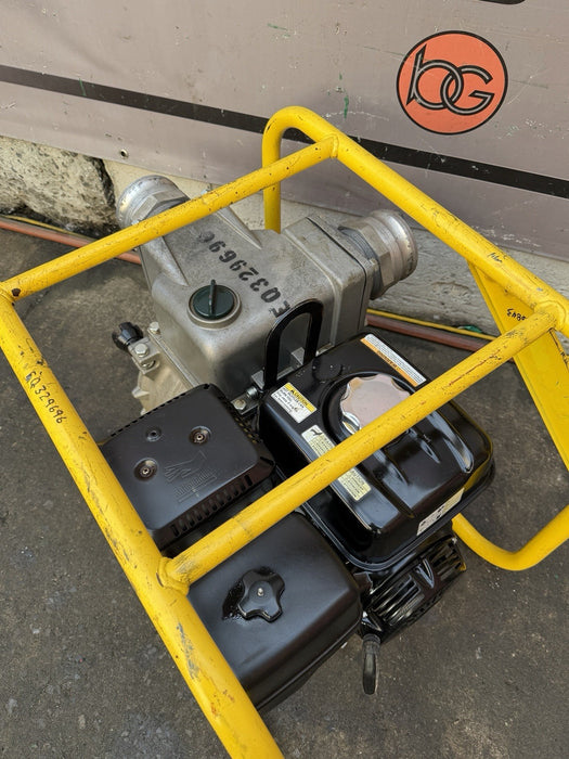 2021 Wacker Neuson PT4A 4" Portable Self-Priming Trash Water Pump Honda