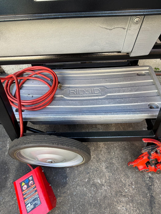 Ridgid 1224 Pipe Threading Machine - Seller Refurbished w/ 2 Dies