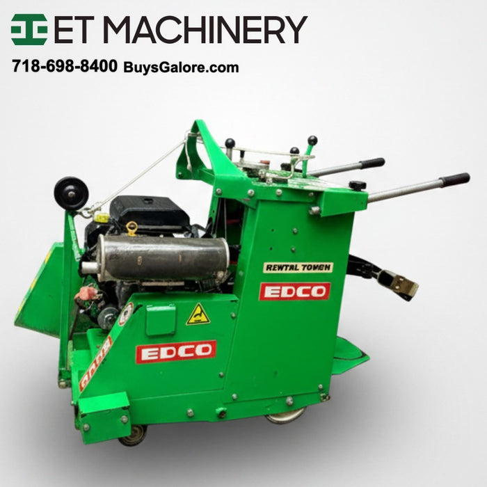 EDCO SS-20 Propane Self-Propelled Concrete Asphalt Saw - Commercial Grade