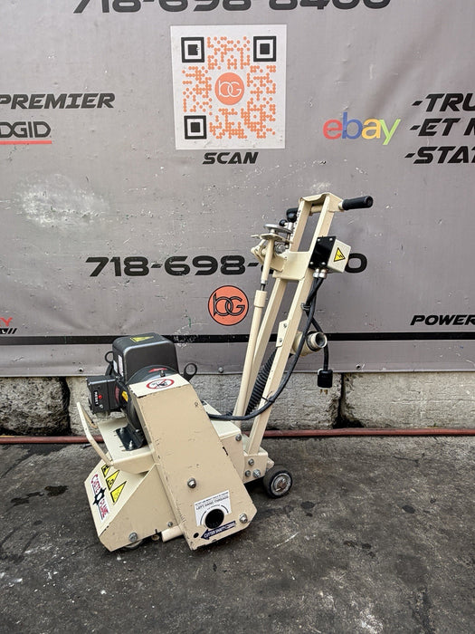 Edco CPM-8 Concrete Scarifier Grinder Electric Motor Works Fine Mint Shape 220V