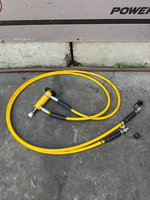 Enerpac RD43 D/A Precision Cylinder 4 Ton Capacity 3.13" STROKE w/Hose