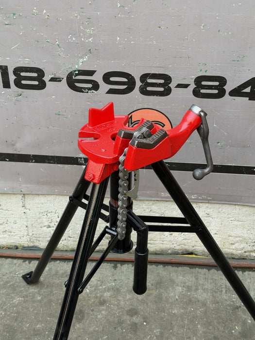 RIDGID 16703 425 PORTABLE TRISTAND CHAIN VISE  1/8”- 2-1/2”PIPE CAPACITY #2