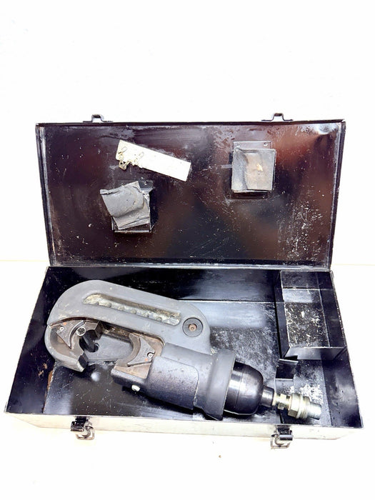 Y46C Burndy Hypress 15-TON Hydraulic Crimper Tool 10k psi + Adapters Tested BG3