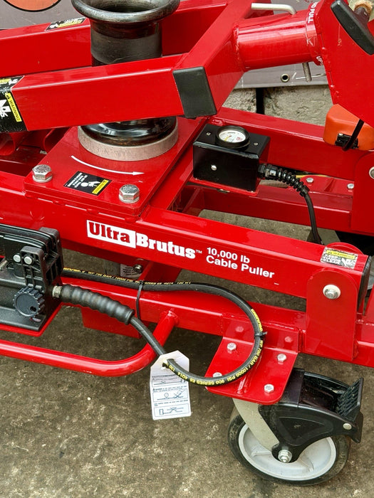GARDNER BENDER CP10K ULTRA  TUGGER BRUTUS 10,000 CABLE PULLER, HYDRAULIC ASSIST