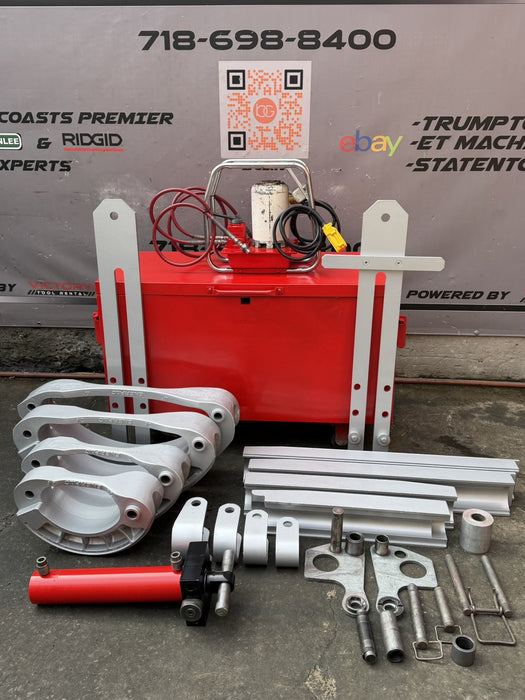 ENERPAC GB B-400 EEGOR 2-1/2-4" Hydraulic Pipe Bender + Pump  For EMT Rigid IMC