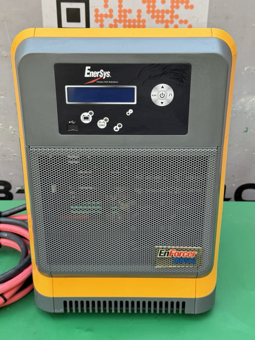 ENERSYS EI3-HL-4Y Enforcer IMPAQ Forklift Battery Charger 480V 3PH + Cables #12