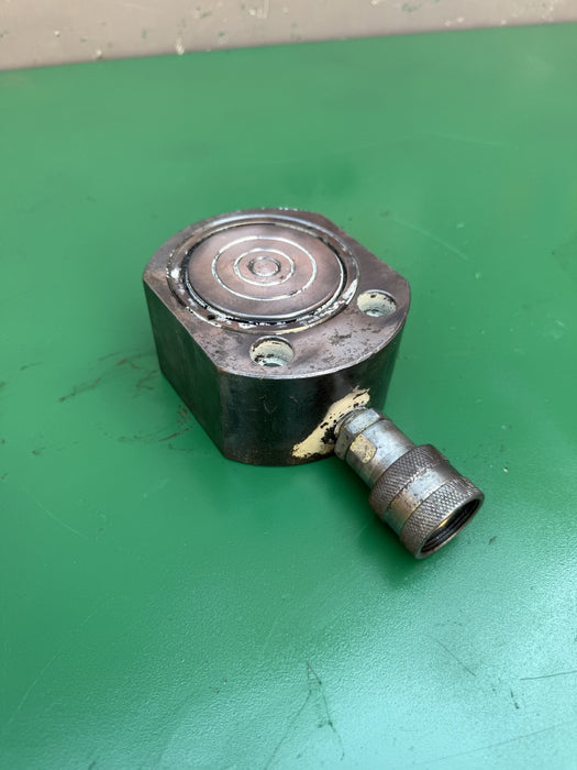 POWER TEAM RSS202 HYDRAULIC CYLINDER 20-TON 3/4"-STROKE SINGLE ACTING 10000PSI