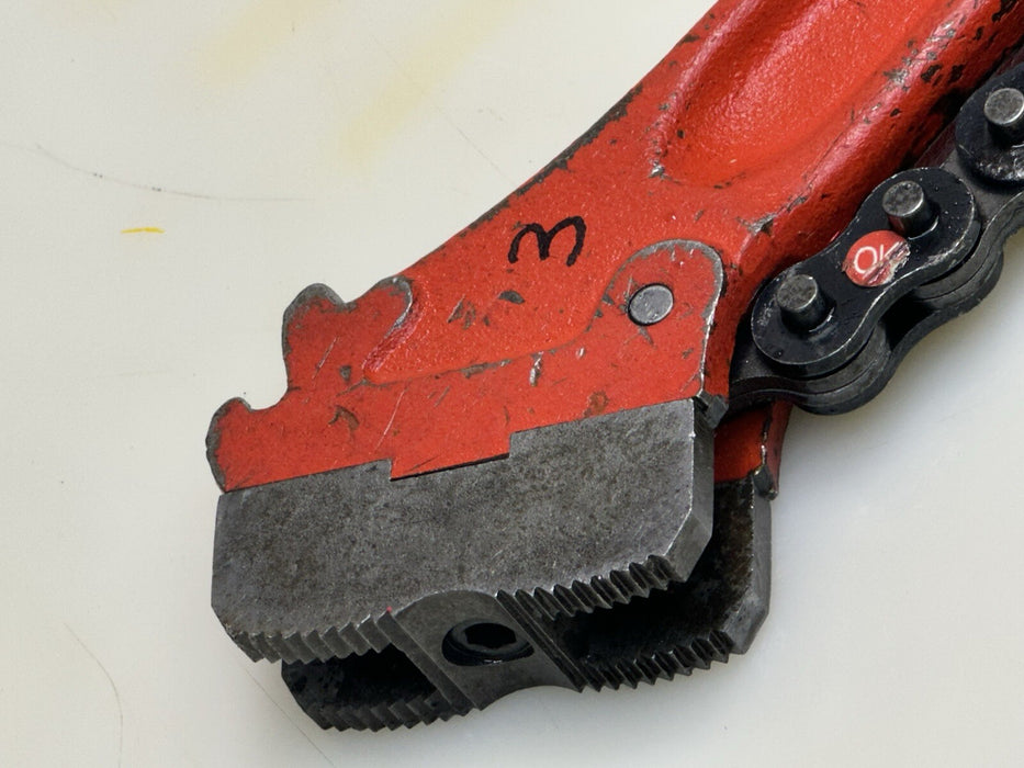 Ridgid C-18 Chain Wrench,Pipe Cap. 2-1/2 To 5"  #3
