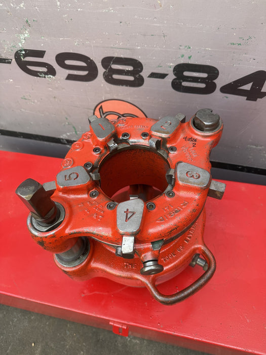 RIDGID 141 Jam Proof Receding Geared Pipe Threader 2-1/2"-4" Great Condition.  2