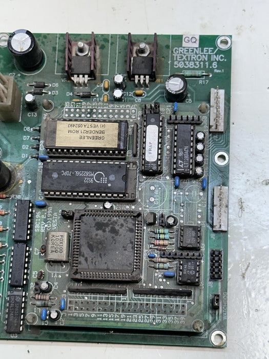 GREENLEE 855 I/O INPUT OUTPUT  COMPUTER CONTROL BOARD
