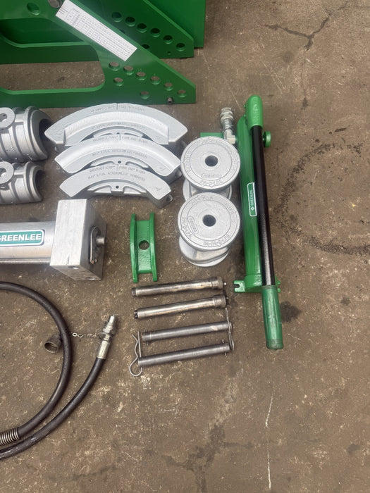 GREENLEE 777  1 1/4 to 4 inch Rigid Pipe Conduit Bender   Great Shape. 10/23/26