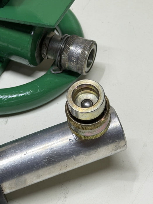 Greenlee 800 Hydraulic Cable Bender w/ 1725 Hydraulic Foot Pump, Hose, Excellent