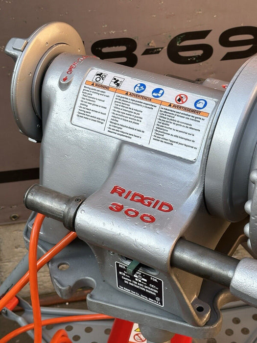 Ridgid 300 Pipe Threader Complete + Carriag, 141 Threader, 450 Tripod + More WOW
