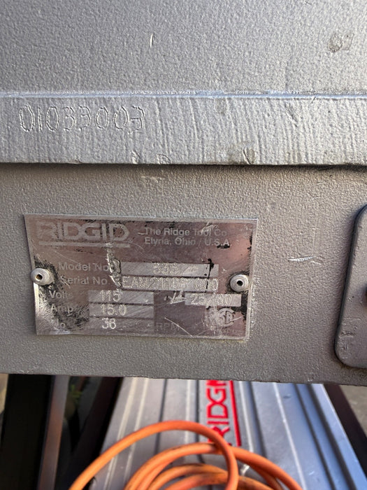 RIDGID 535 V2 Pipe Threading Machine Die and 2x teeth