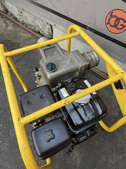 2021 Wacker Neuson PT4A 4" Portable Self-Priming Trash Water Pump Honda