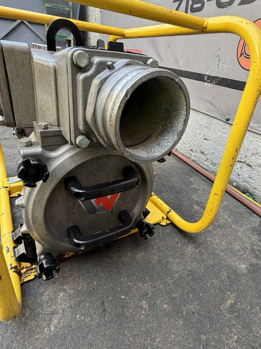 2021 Wacker Neuson PT4A 4" Portable Self-Priming Trash Water Pump Honda
