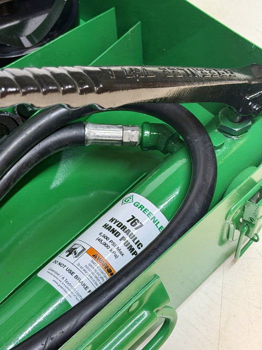 Greenlee 7310SB Slug Buster Knockout Punch Set 1/2 “- 4" Conduit Refurbished BG8