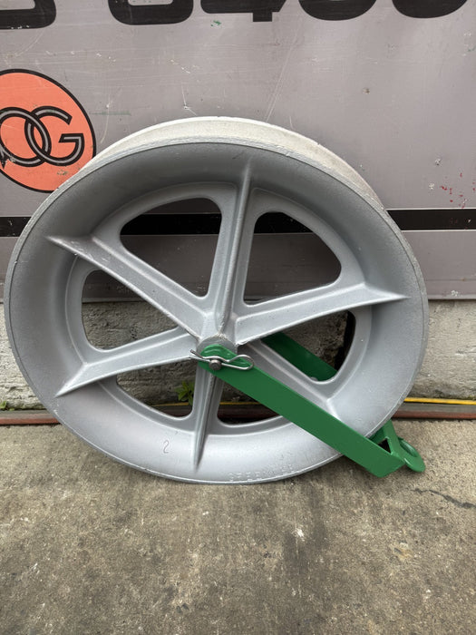 Greenlee 24 inch  4000lbs  Sheave Cable Puller  Tugger.  Works Fine. #2