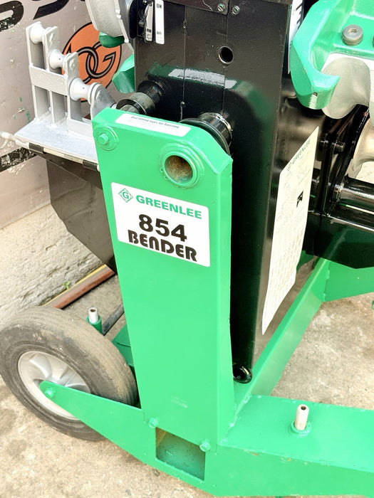 Greenlee 854 Conduit Pipe Bender EMT IMC RIGID 1/2-2" Combo Shoes + Warranty 7/3
