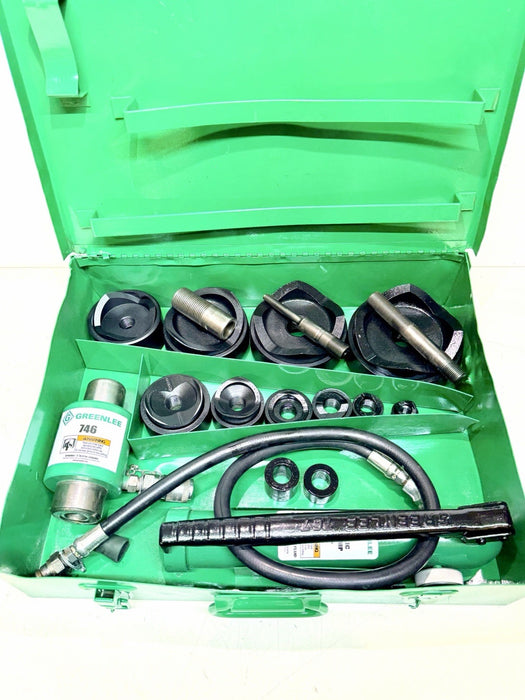 Greenlee 7310SB Slug Buster KO Knockout Punch Set 1/2" - 4" ,767 Pump & Box BG12