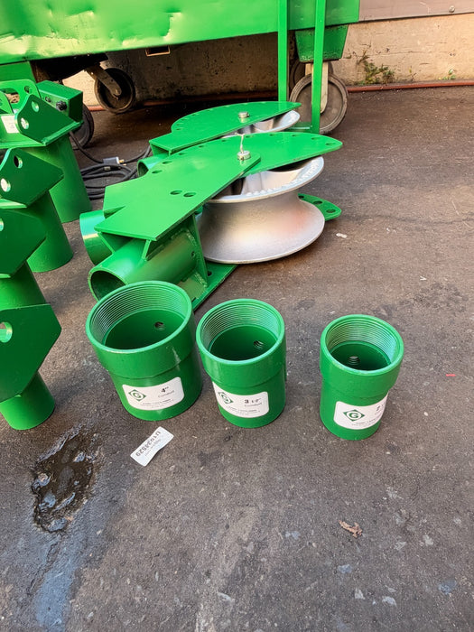 Greenlee 6805 Ultra Tugger Cable Puller Set 8000 lbs - Great Condition