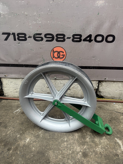 Greenlee 24 inch  4000lbs  Sheave Cable Puller  Tugger.  Works Fine. 6/10 #1