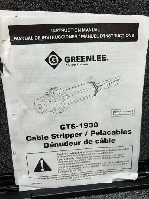 Greenlee GTS-THXH Al Bushing Kit for THHN/XHHN #6-750 MCM Aluminum Conductor