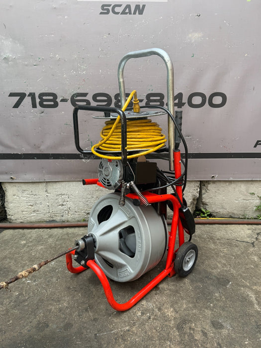 RIDGID K-400 Drain Cleaning Snake Auger Drum Machine 120V 75ft Cable #3