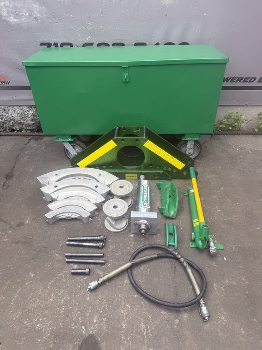 GREENLEE 883 Hydraulic Rigid IPS Bender 1-1/4 - 3" with Pump.