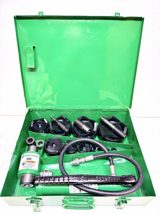 Greenlee 7310SB Slug Buster KO Knockout Punch Set 1/2" - 4" ,767 Pump & Box BG15