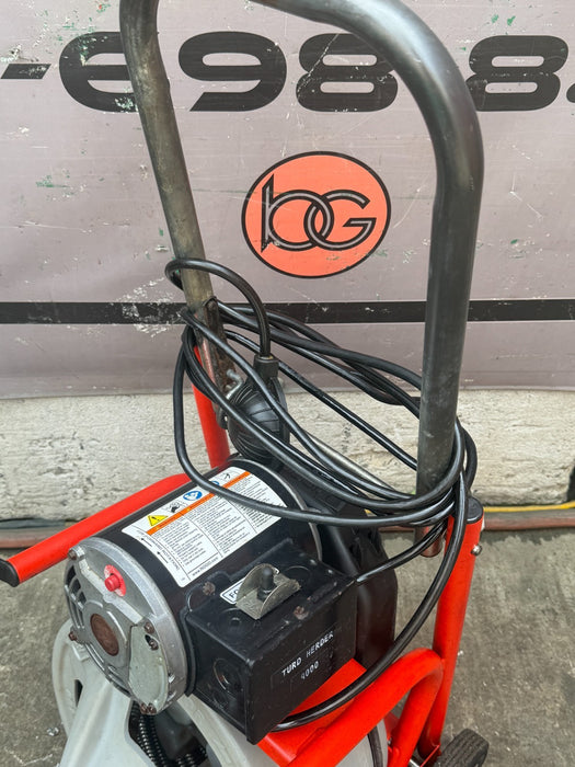 RIDGID K-400 Auto Feed Drain Cleaner Snake Auger Machine #1 C-45IW 1/2"x75' #1