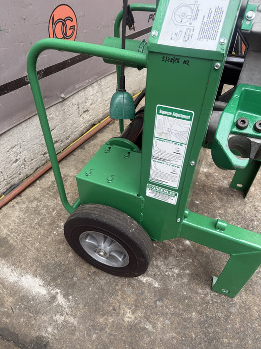 Greenlee 555 Conduit Pipe Bender 1/2"-2" RIGID & IMC   Works Great  #2