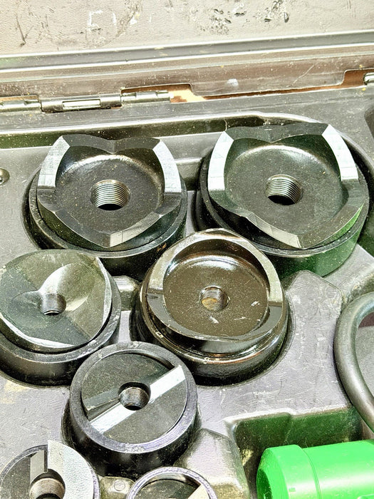 Greenlee 7310SB Slug Buster KO Knockout Punch Set 1/2" - 4" ,767 Pump & Box BG25