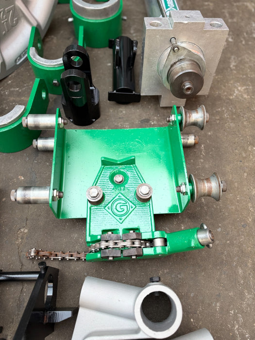 Greenlee 881CT Hydraulic Bender 2.5”-4” Rigid IMC EMT w/ 980 Pump 1813 Table