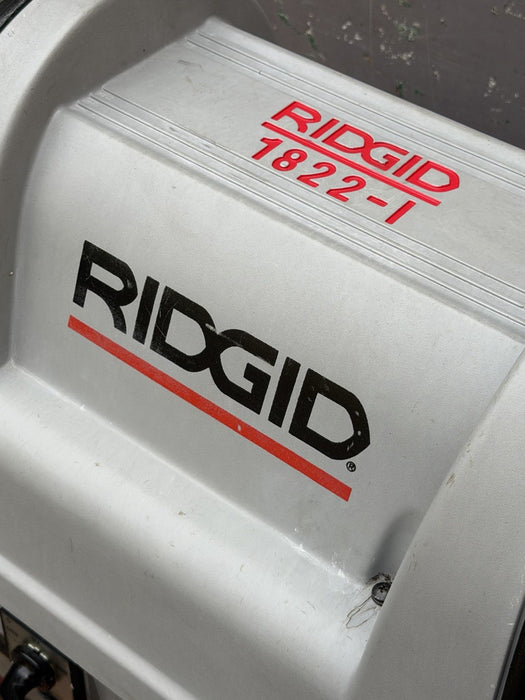 RIDGID® 1822-I Auto Chuck Pipe Threader with 811A Die & Cart, Excellent ✅