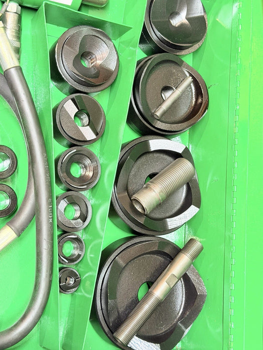 Greenlee 7310SB Slug Buster KO Knockout Punch Set 1/2" - 4" ,767 Pump & Box BG17