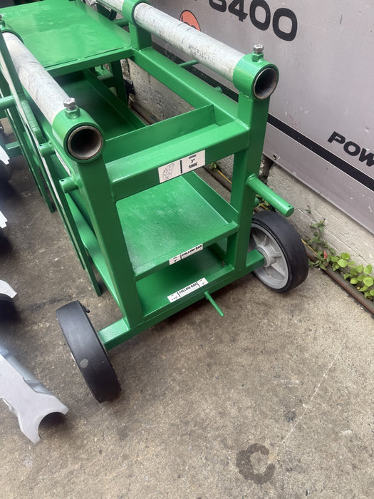 Greenlee 881CT Hydraulic  Bender 2.5-4” Rigid EMT 980 Pump Mobile Table "MINT"
