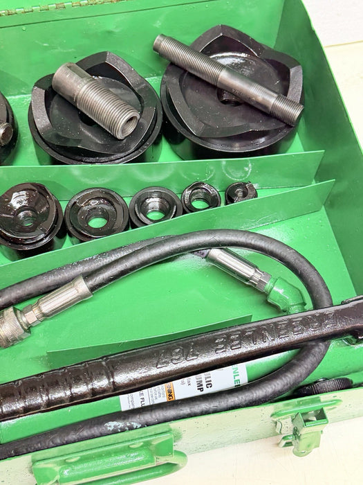 Greenlee 7310SB Slug Buster KO Knockout Punch Set 1/2" - 4" ,767 Pump & Box BG19
