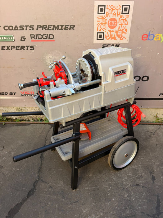 2024 RIDGID 535 V3 Pipe Threading Machine & 2 811A Dies and Teeth MINT!! ET1