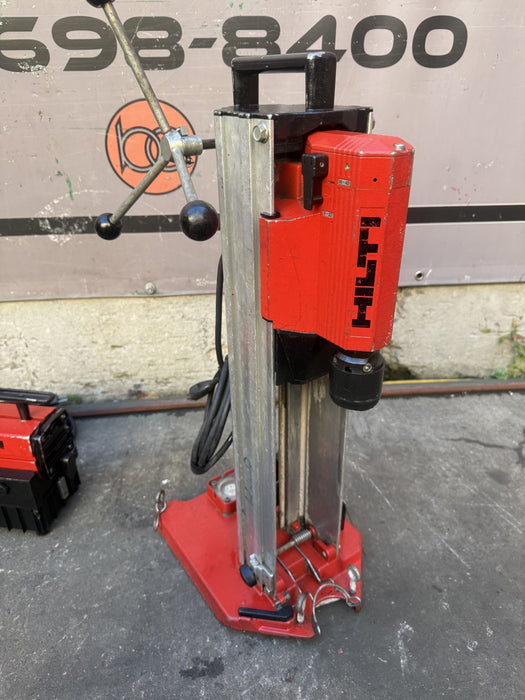 Hilti DCM 1 Core Drill Rig, Vacuum Pump and Bits. Works Great.