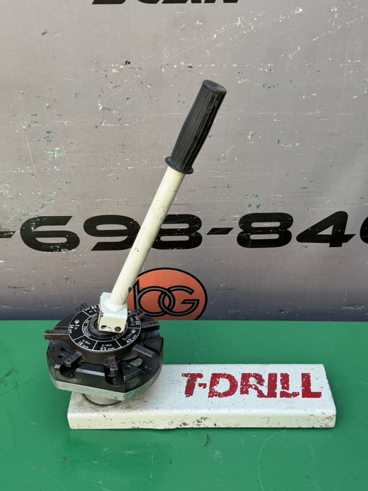 T-Drill T Notcher Tee Forming Machine Model ND-54 #1